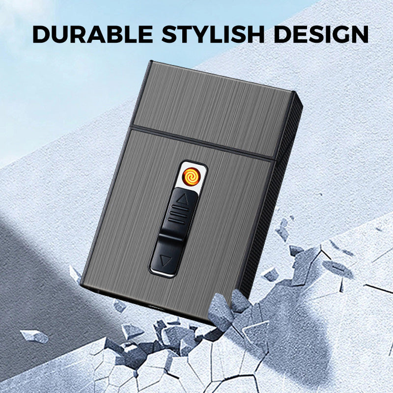 š„Hot Sale 50% OFFš„Cigarette Case with Lighter