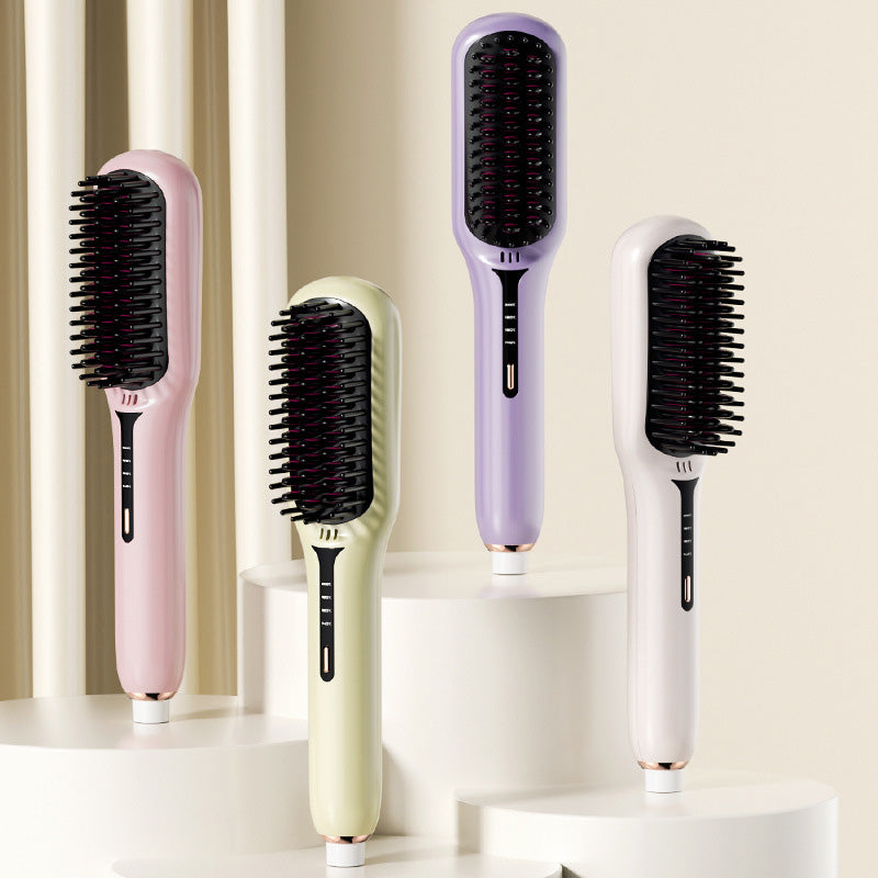 Negative Ion Hair Straightener Brush(50% OFF)