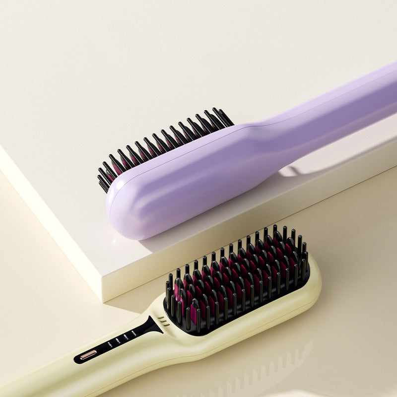 Negative Ion Hair Straightener Brush(50% OFF)