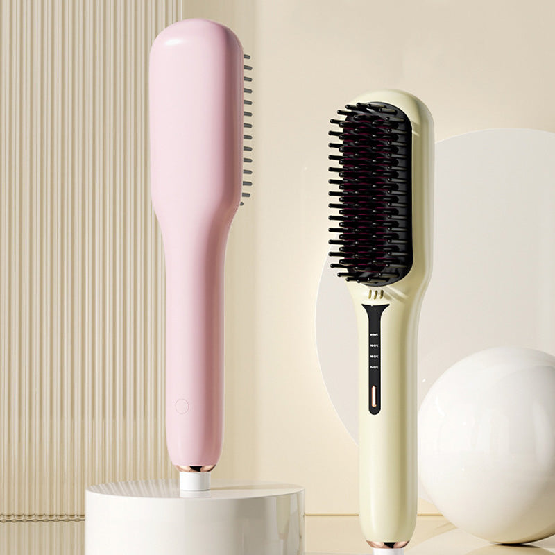 Negative Ion Hair Straightener Brush(50% OFF)