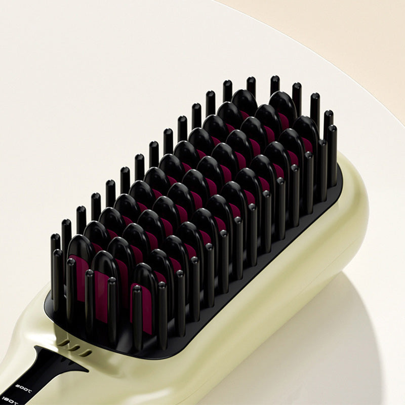 Negative Ion Hair Straightener Brush(50% OFF)