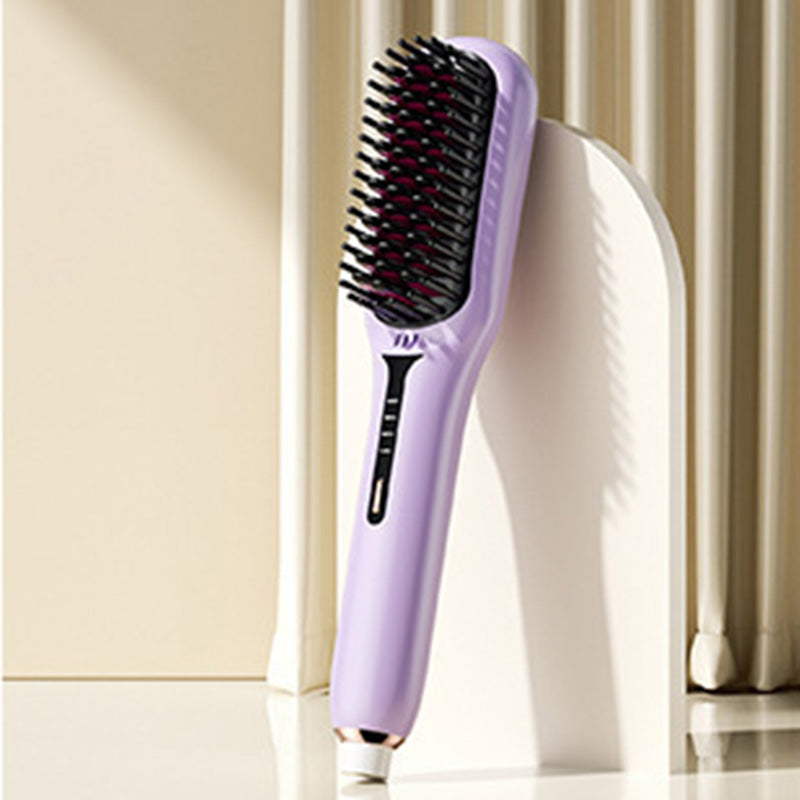 Negative Ion Hair Straightener Brush(50% OFF)