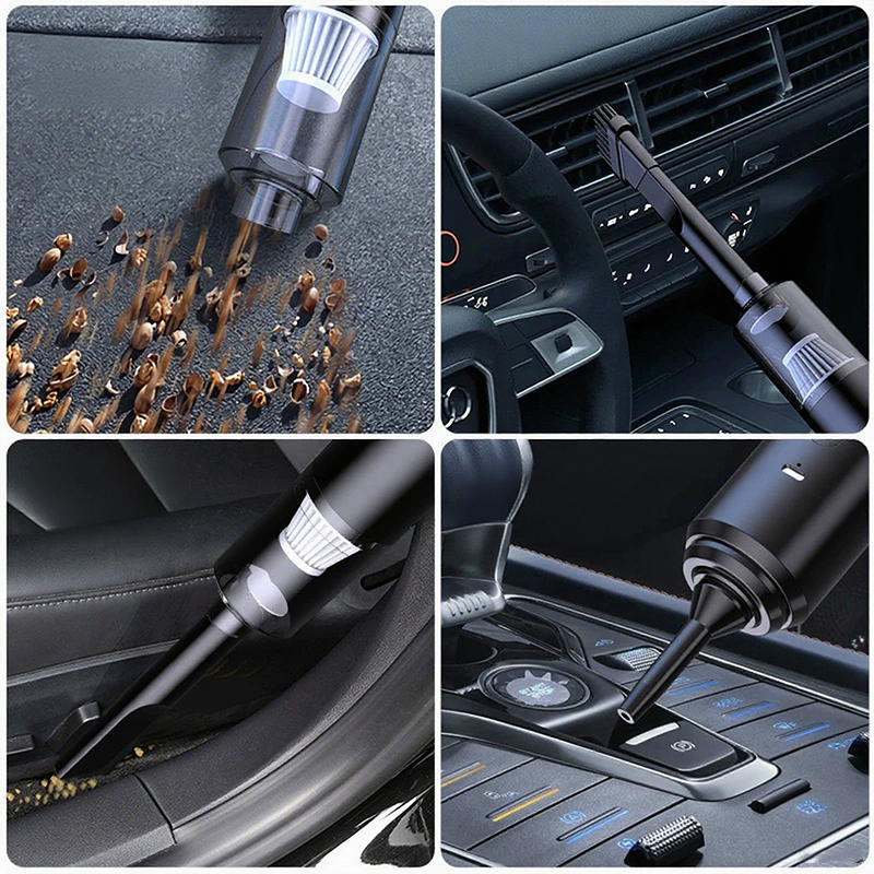 šPortable Car Vacuum Cleaner ā Powerful Suction for On-the-Go Cleaning