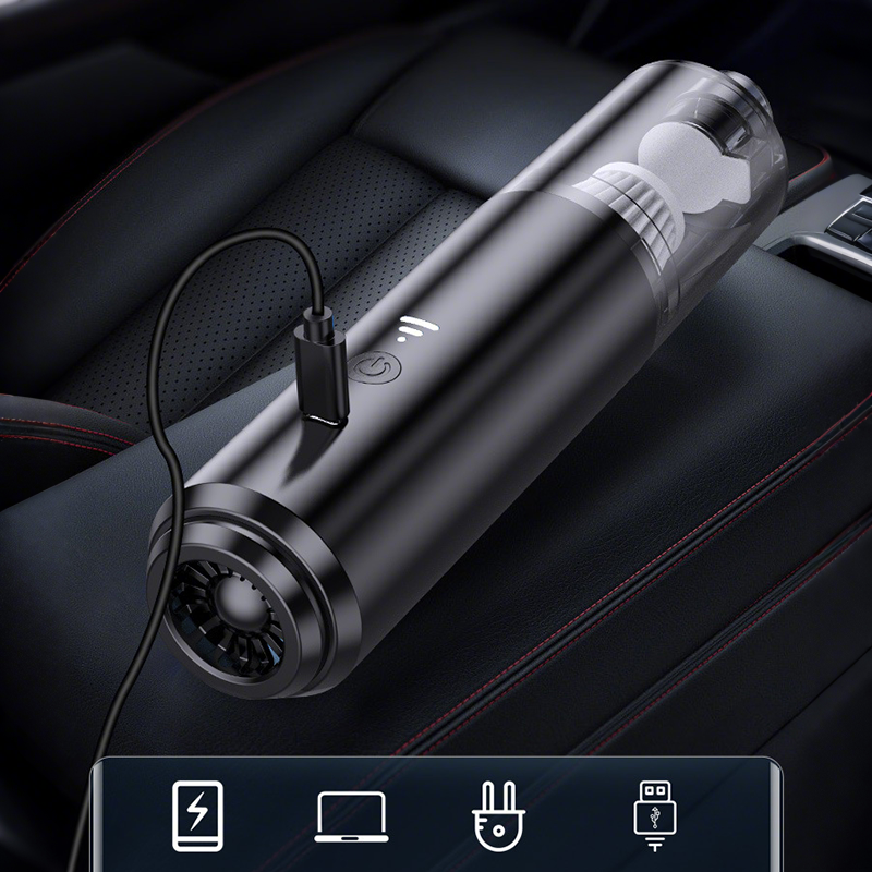 šPortable Car Vacuum Cleaner ā Powerful Suction for On-the-Go Cleaning