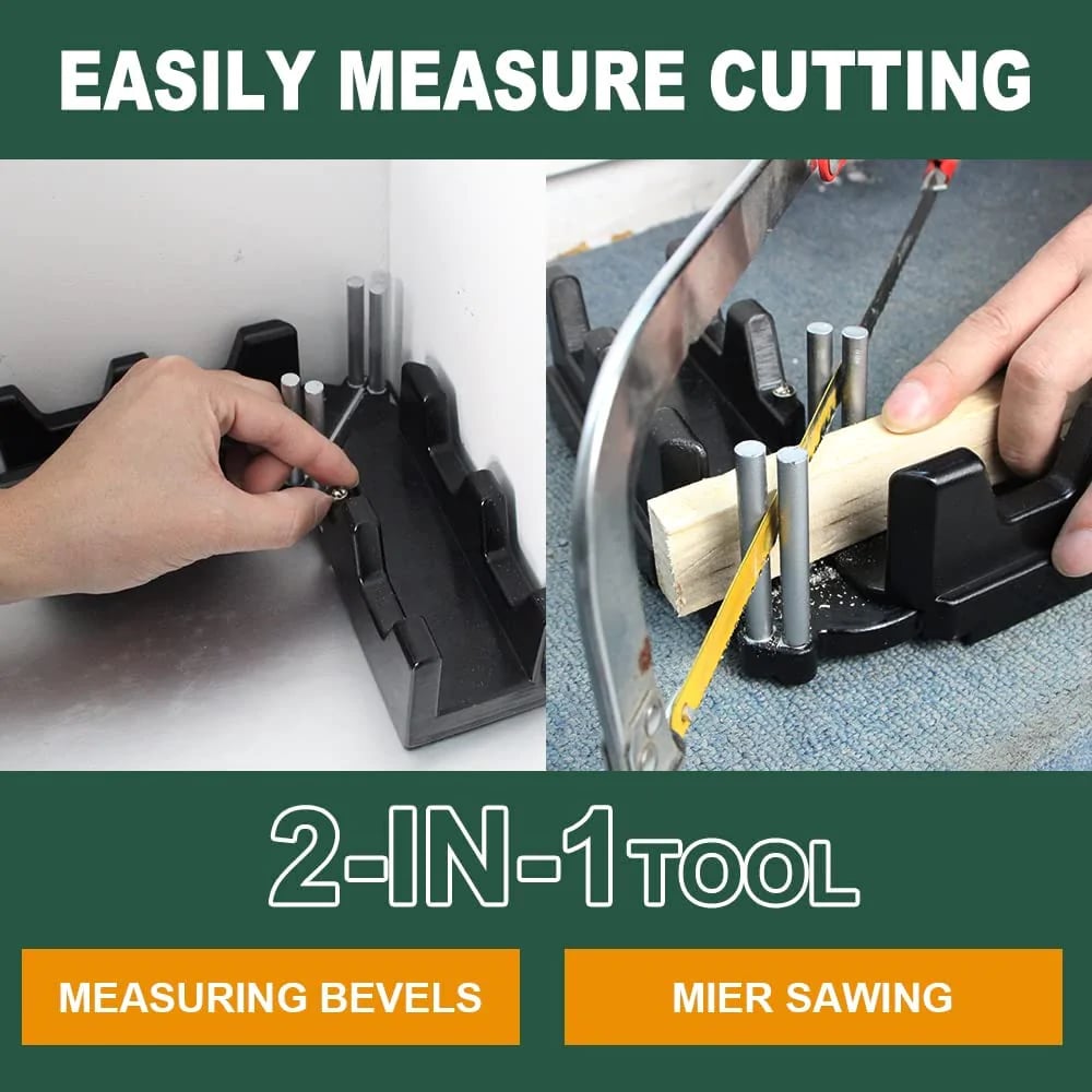 ๐จโ๐ง๐2-in-1 Measuring and Miter Saw Tool
