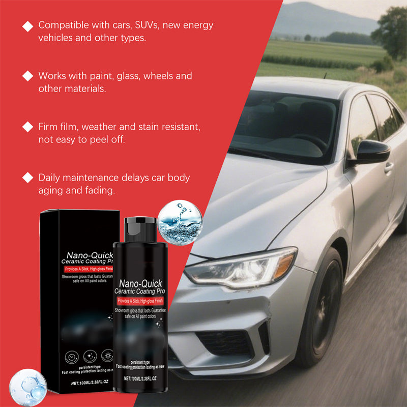 ⏰🔥LIMITED TIME 50% OFF!🔥50K+ SOLD! Quick-Effect High-Gloss Car Detailing Spray