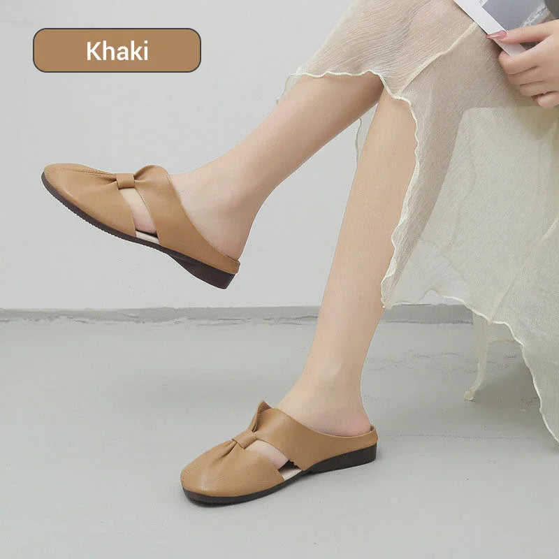 ⏰🔥LIMITED TIME 50% OFF!🔥50K+ SOLD!Women's Soft Sole Knot Mules