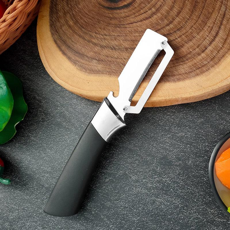 ๐ฅ LIMITED TIME 50% OFF! โก Thickened Stainless Steel Multi-Peeler โ Heavy-Duty, Wide Blade, Bottle Opener ๐บ