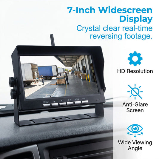 🔥Hot Sale & 50% Off🔥7-Inch HD Wireless Backup Camera System
