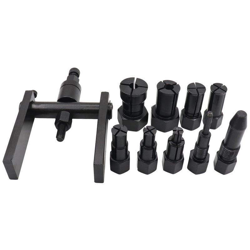 📢📢50% OFF !! ⏰ 10 PCS Motorcycle Bearing Puller Tool Kit – Heavy Duty & Portable – Mechanic Essential 🏍️