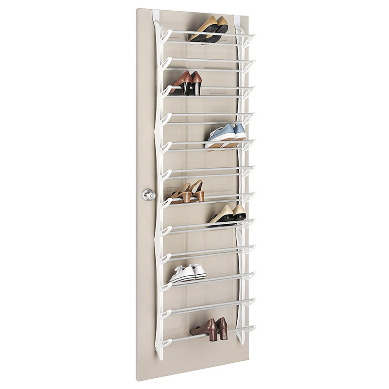 ๐ Over-the-Door Shoe Rack Organizer โ 24 pockets & tool-free install โ Fits standard doors, holds up to 24 pairs โ perfect for entryway or closet ๐ชโจ