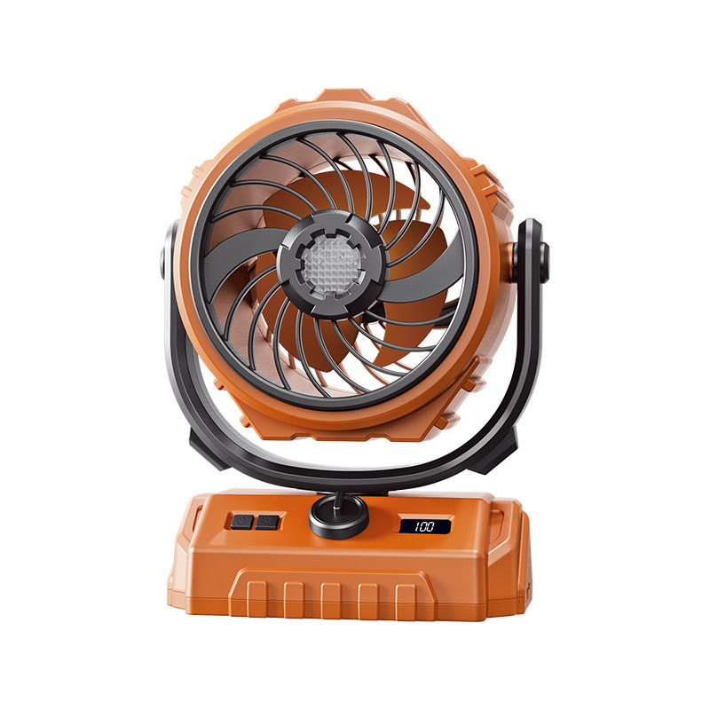 ๐ 49% OFF NOW! โฐ 100-Speed Turbo Camping Fan โ Rechargeable & powerful โ Compact, quiet & long battery life โ perfect for tents, RVs or outdoor workspaces ๐โบโจ