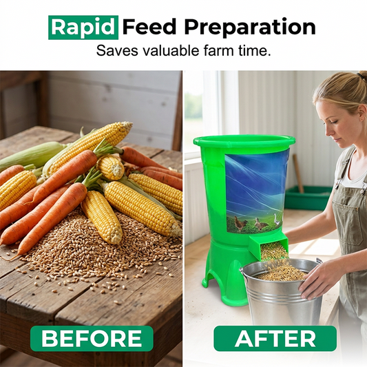 🎉 2026 Sale — Over 49,000 Sold ⚡ Electric Poultry Feed Processing Chopper 🐔
