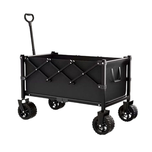 🛒 50% OFF NOW! 🚜 Heavy Duty Collapsible Wagon Cart – All-Terrain Wheels, 130L Capacity, 1-Second Fold – Perfect for Camping, Groceries & Beach ✨