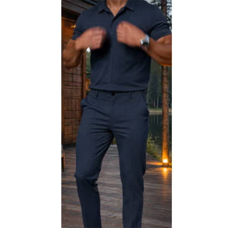 ๐ข๐ LIMITED TIME 50% OFF! ๐Men's Casual Suit Set โ Versatile design & wrinkle-resistant โ From office to dinner effortlessly.
