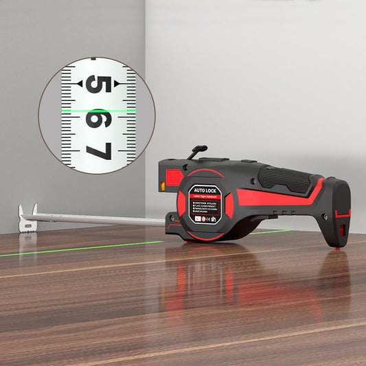⏰🔥LIMITED TIME 50% OFF!🔥2-in-1 Tape Measure with Laser Guide