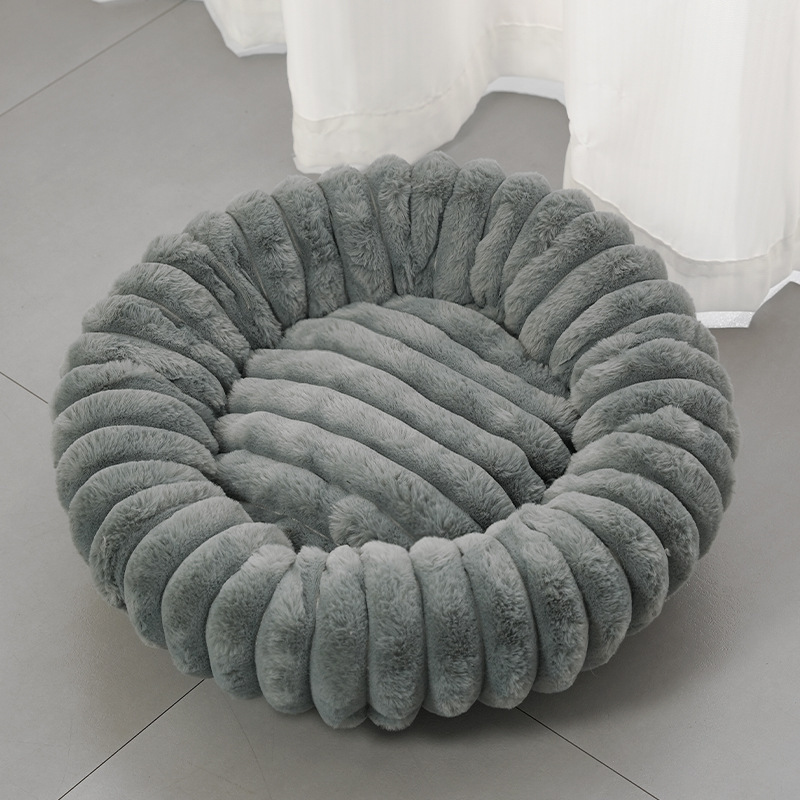 ๐ 2026 Sale โ Over 35,700 Sold ๐พ Round Calming Pet Bed โ Cat & Dog Sleeping Mat โ๏ธ