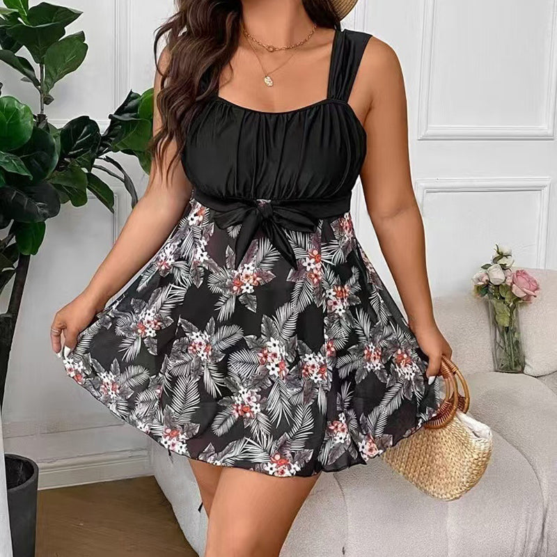 ๐ 2026 Sale โ Over 36,200 Sold!๐ Plus Size Tummy Control 2โPiece Swimsuit Set โ Elegant โจ