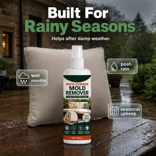Limited-Time Offer⏰️Remove Cushion Mold Instantly! No-Scrub Gentle Patio Fabric Spray