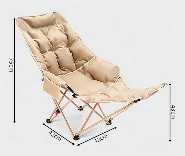 ⏳Time-Limited Special⏰Portable, adjustable folding chair for outdoor use – Lightweight, sturdy & versatile 🏕️✨
