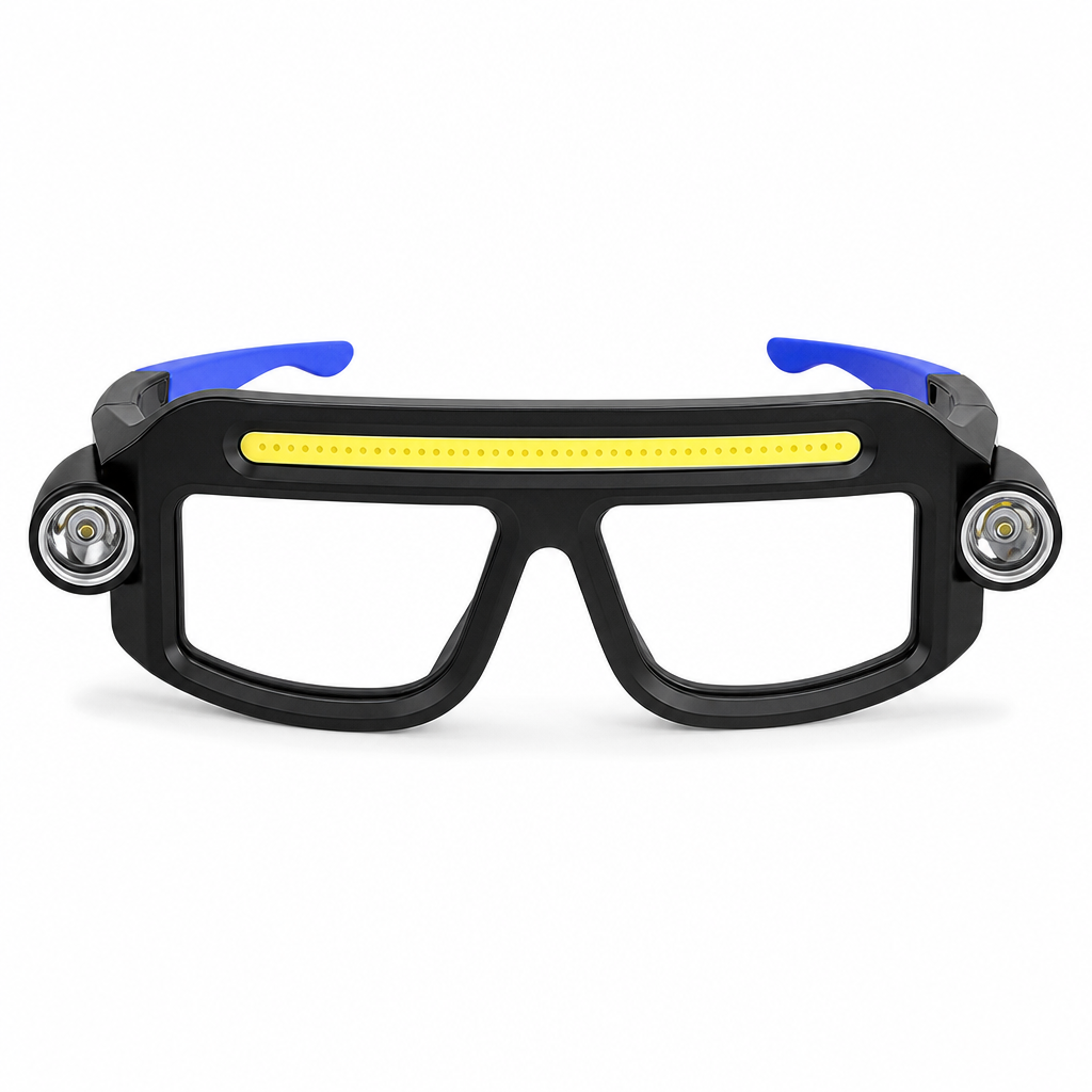 💡 LIMITED-TIME 50% OFF! 👓 USB Rechargeable Double Sided Clip On Glasses Light – 5 Brightness Modes, Hands-Free ✨