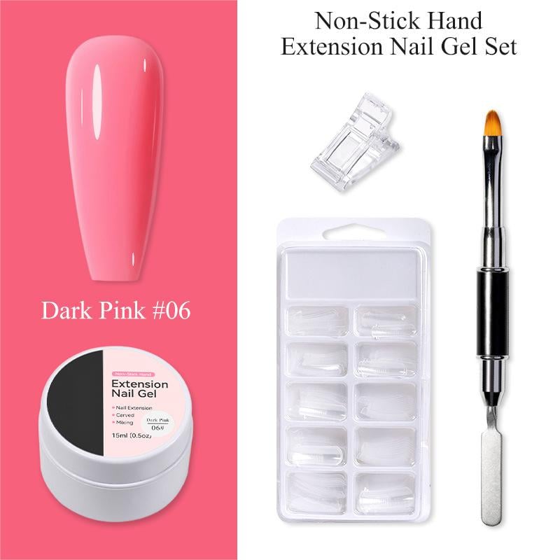 💅 Solid Nail Extension Builder Gel — Non-Flowing, Easy to Use 🥳