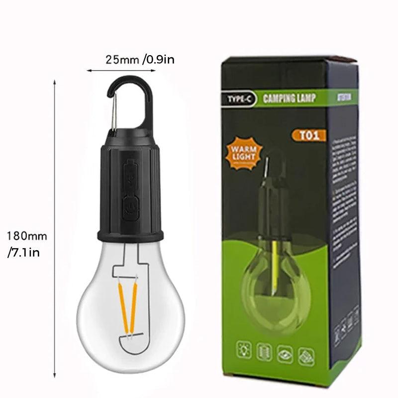 ✨Limited Time Offer ✨Outdoor Camping Hanging Type-C Charging Retro Bulb Light ✈️ Free Shipping - clarioy