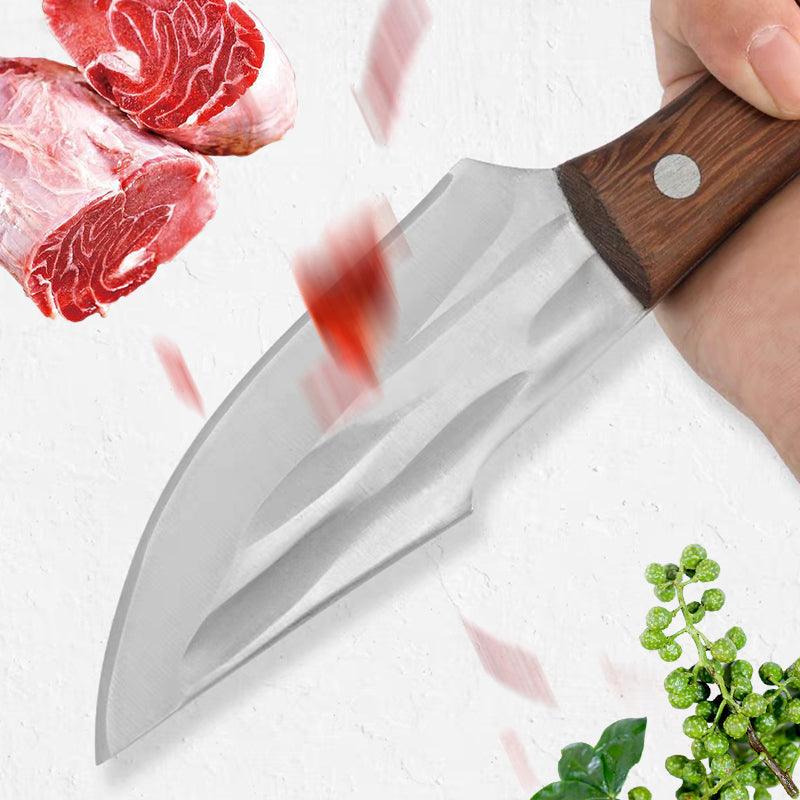 Meat Cleaver Knife (with leather cover) - clarioy
