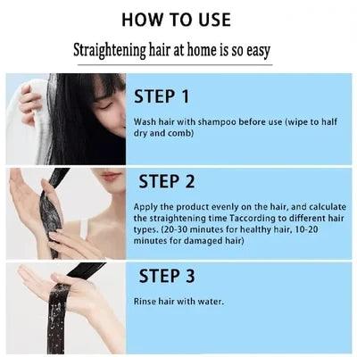 🔥Buy 3 Free 2🔥Silk & Keratin Hair Straightening Cream - clarioy