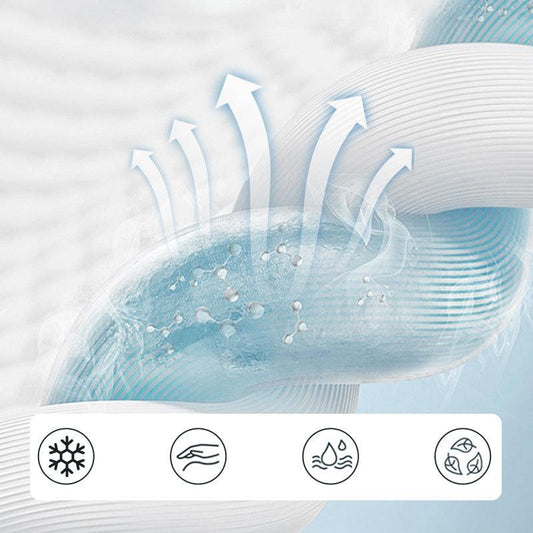 (Free Shipping)Summer Simple Ice Silk Quilt - clarioy