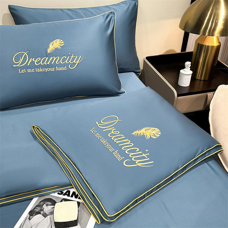(Free Shipping)Summer Simple Ice Silk Quilt - clarioy