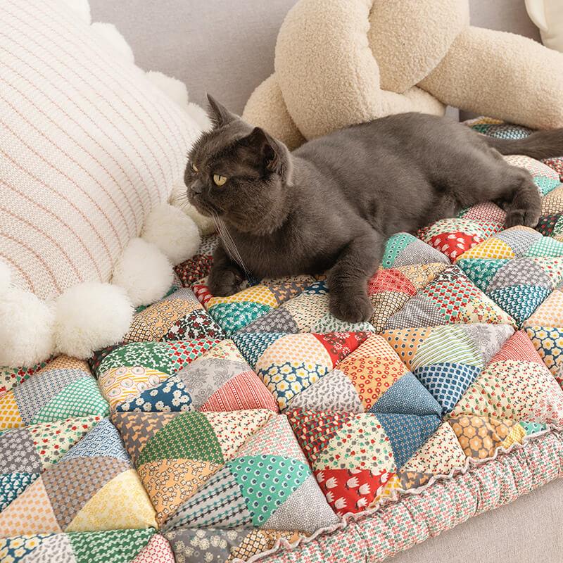 Garden Chic Cotton Protective Couch Cover - clarioy