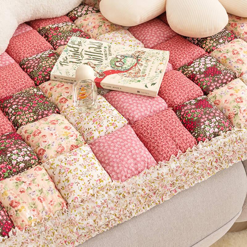 Garden Chic Cotton Protective Couch Cover - clarioy