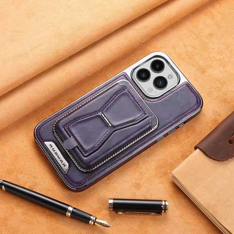 Luxury Business Leather iPhone Case - clarioy