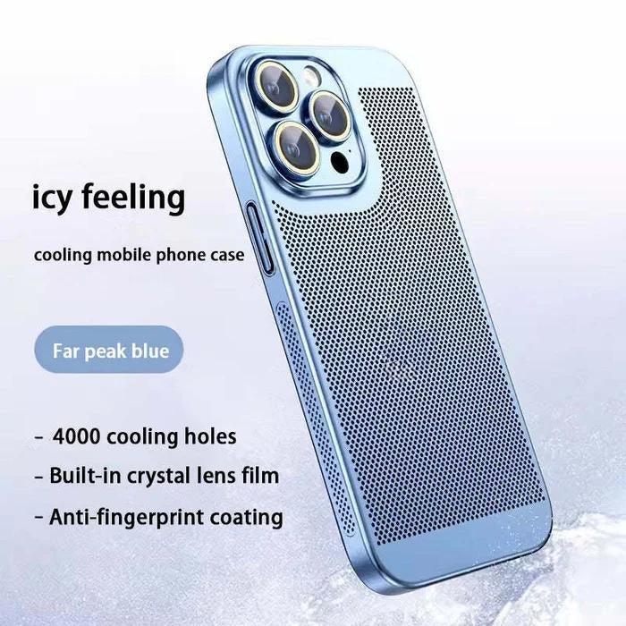 Electroplating Heat Dissipation Phone Case - clarioy