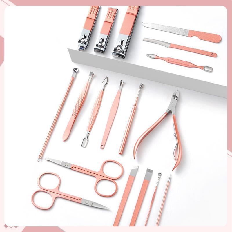 🎊Christmas Pre-sale - 50% Off🎊16 PCS Nail Care Set(Ten colors) - clarioy