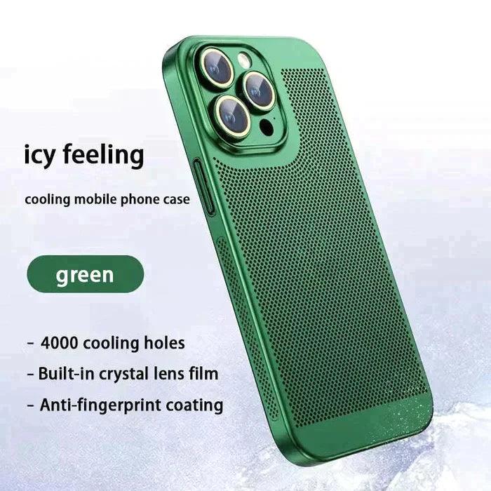 Electroplating Heat Dissipation Phone Case - clarioy