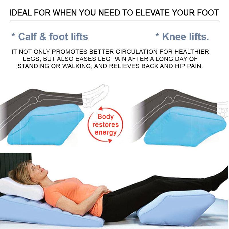 Inflatable Leg Lifting Pillow For Sleeping - clarioy