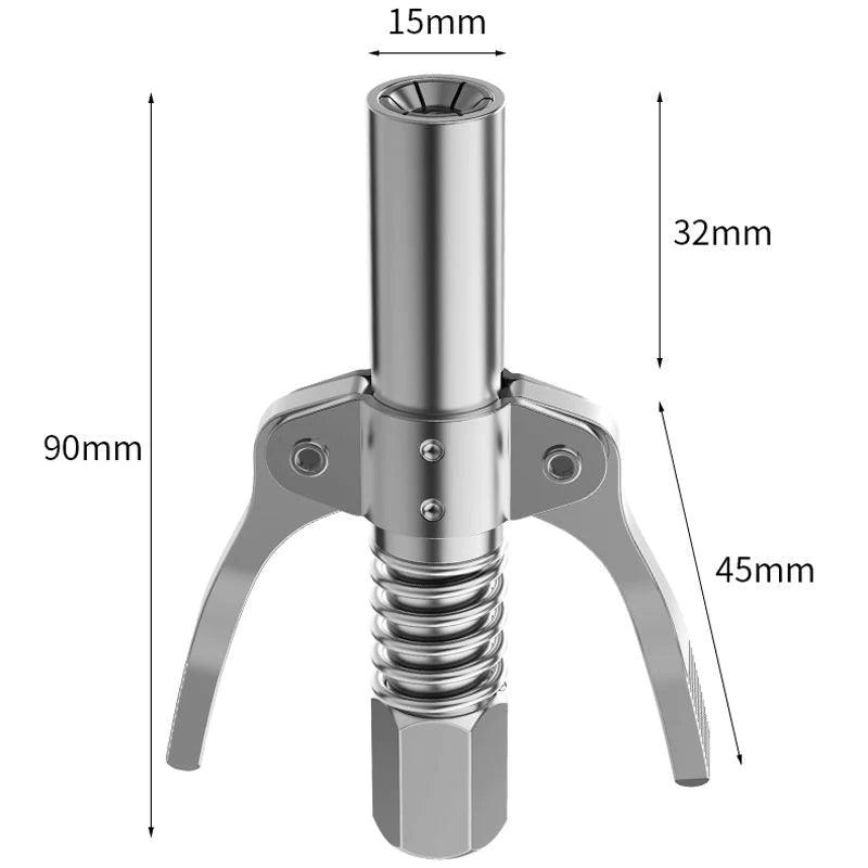 High Pressure Dual Handle Grease Gun Coupler - clarioy