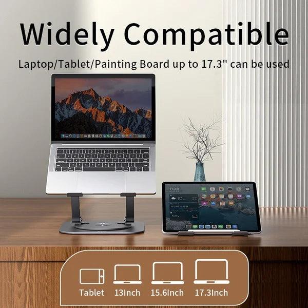 SAVE 49% OFF!!!Laptop Stand Aluminum Alloy Rotating Bracket - clarioy