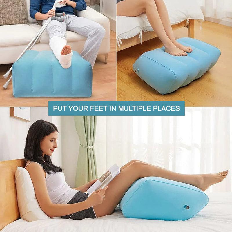 Inflatable Leg Lifting Pillow For Sleeping - clarioy