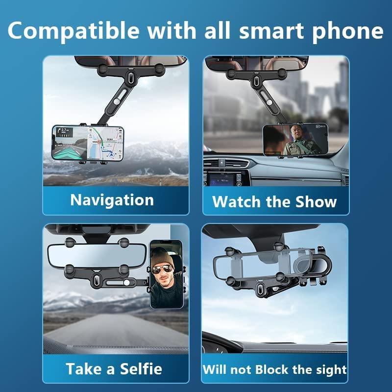 New Rotatable and Retractable Car Phone Holder(Big promotion) - clarioy