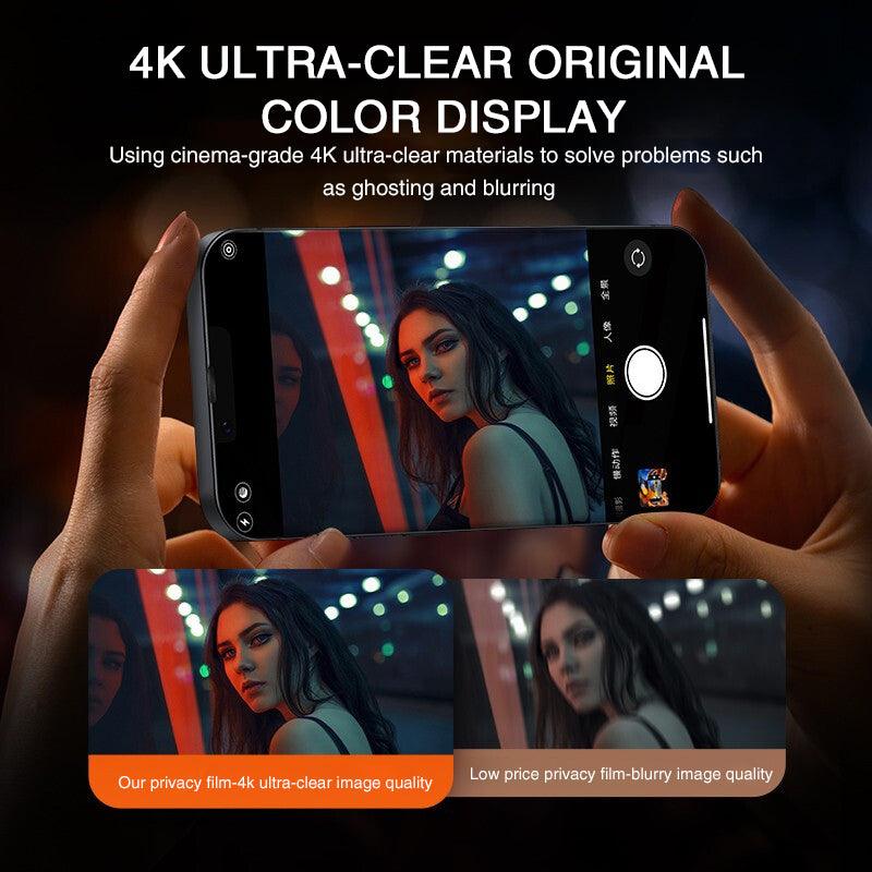 Full Cover Anti-Spy Screen Protector - clarioy
