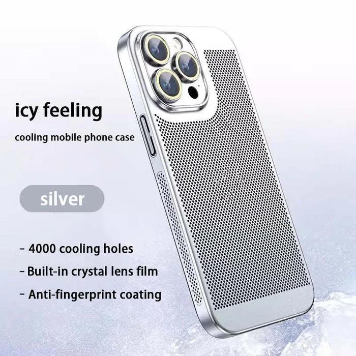 Electroplating Heat Dissipation Phone Case - clarioy
