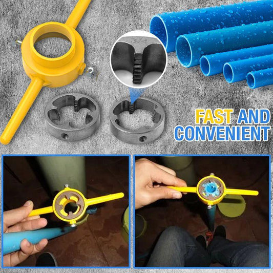 🔥Last Day Sale 50%🔥6PCS Plastic Pipe Thread Die Kit - clarioy