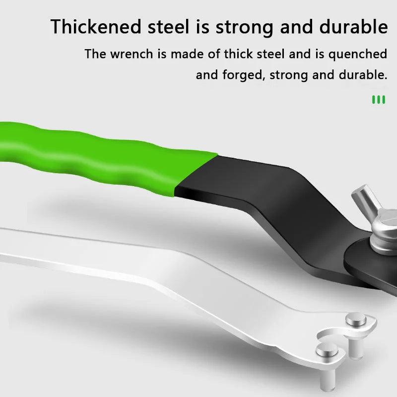 🔥Hot Sale-50% Off🔥Angle Grinder Wrench Thickened Disassembly Tool Adjustable - clarioy