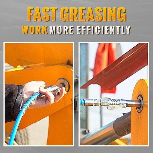 High Pressure Dual Handle Grease Gun Coupler - clarioy
