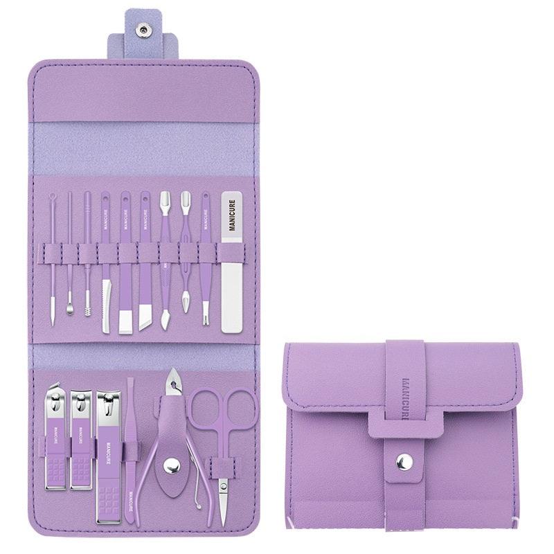 🎊Christmas Pre-sale - 50% Off🎊16 PCS Nail Care Set(Ten colors) - clarioy