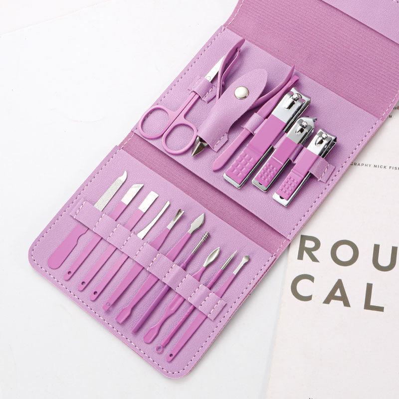 🎊Christmas Pre-sale - 50% Off🎊16 PCS Nail Care Set(Ten colors) - clarioy