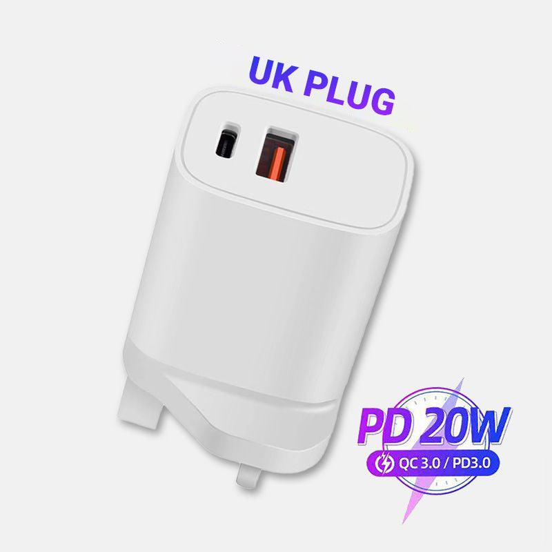 20W Fast Charger Dual-port Power Adapter - clarioy